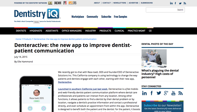 Dentistry IQ Denteractive
