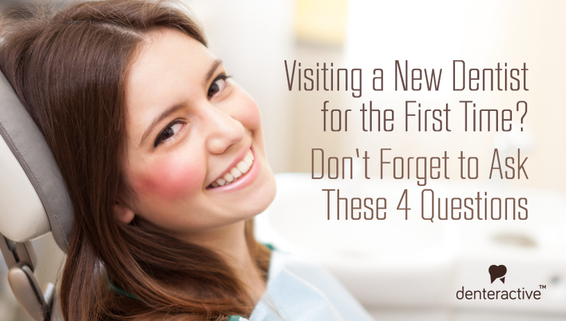visiting dentist first time